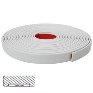lot 14448 image: JSIWOTH Peel and Stick Vinyl Molding Trim 0.8in x 30ft