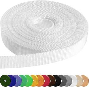 lot 14470 image: TECEUM 2 Webbing Strap 10 Yards White Polypropylene