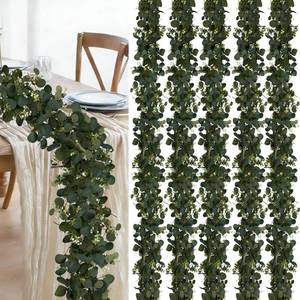 lot 17589 image: WEITANKG Eucalyptus Garland 6-Pack 6FT