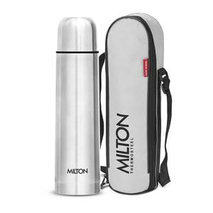 lot 17595 image: Milton 34 oz Insulated Water Bottle with Flip Lid