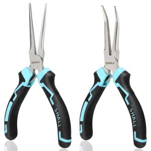 lot 18340 image: SHALL 6 Mini Needle Nose Pliers Set, 2-Piece