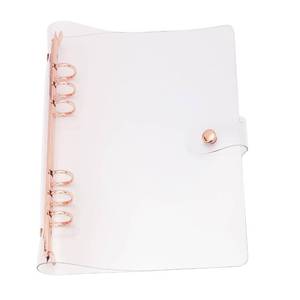 lot 18341 image: SICCOMA A5 6-Ring Binder Cover PVC Clear 6.7x9.2