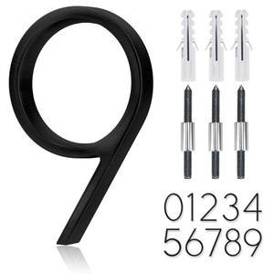 lot 18345 image: OLADOT 5 Stainless Steel Floating House Numbers