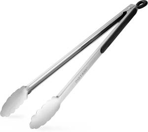 lot 18349 image: Daily Kisn 17-Inch Stainless Steel Grill Tongs