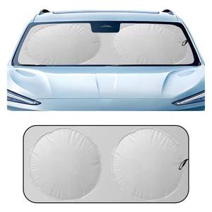 lot 18363 image: GAOLAOSY Car Windshield Sun Shade 59x28 Inch