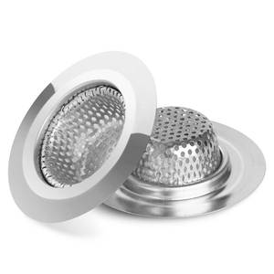 lot 18392 image: Ohtomber Stainless Steel Bathtub Drain Strainer 2.79 inch 2PCS