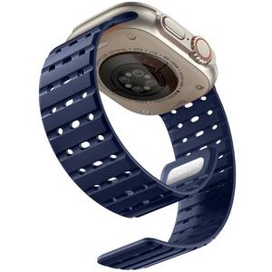 lot 18396 image: Bandletic Silicone Magnetic Band for Apple Watch 42mm-49mm