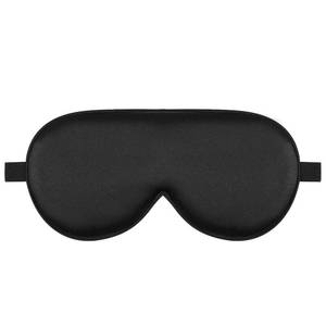 lot 18428 image: Alaska Bear Mulberry Silk Sleep Mask, Black