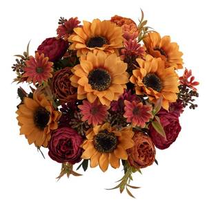 lot 18441 image: Karoro Artificial Sunflower Bouquet Set Fall Decor