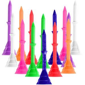 lot 20179 image: Amy Sport Unbreakable Golf Tees Plastic 3 14 Inch (Multi, 30 Pcs 3 14) (Open Box, May Be Missing Pieces)