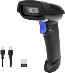 lot 20233 image: NETUM Bluetooth Barcode Scanner, Support 2.4G Wireless & Bluetooth & Wired