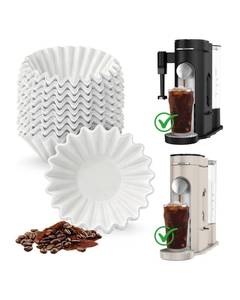 lot 20235 image: Brew Choice Small Coffee Filters for Ninja Coffee Maker, 200ct, 1-2 Cup