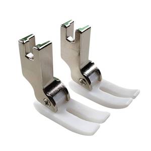 lot 20239 image: 2PCS Industry Sewing Machine Teflon Presser Foot for Juki Brother Singer Consew Industrial Lockstitch Sewing Machines