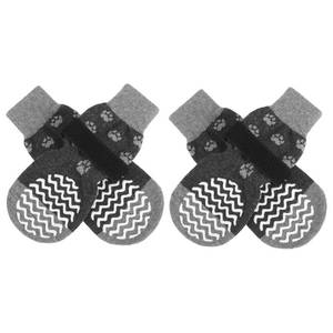 lot 20297 image: EXPAWLORER Anti Slip Dog Socks to Prevent Licking Paws, Dog Shoes for Hot Pavement, Dog Booties for Small Medium Large Senior Dogs, Traction Control Boots & Paw Protectors for Hardwood Floors Medium