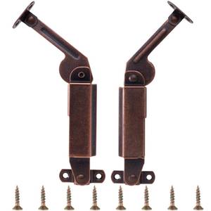 lot 20298 image: DC,CLISENCE 1 Pair Lid Support Hinge, Jewelry Box Hinges, Self Balancing Chest Hinges, Lid Support, Lid Stay for Sofa, Box, Cabinet (Dark Bronze)