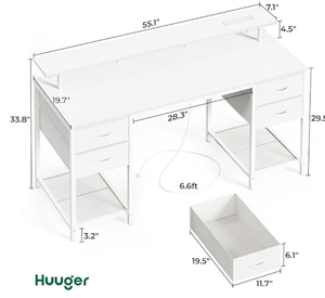 lot 1629 image: Huuger Desk Version QM 7061-3.0-24239 Instruction Manual