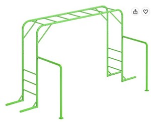 lot 19789 image: Metal Monkey Bars Play Set