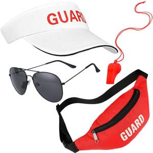 lot 1001 image: Matiniy 4-Pack Guard Costume Accessories Kit