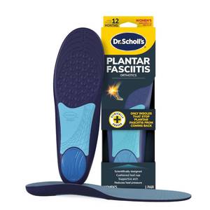 lot 2074 image: Dr. Scholl��s Plantar Fasciitis Relief Orthotic Insoles for Women - The Only Proven Insole to Stop Plantar Fasciitis from Coming Back, Immediately Relieves Pain, Heel Spurs, Arch Support Inserts