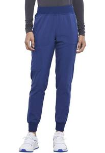 lot 2104 image: Cherokee Iflex Scrub Pants for Women Jogger Yoga Navy L