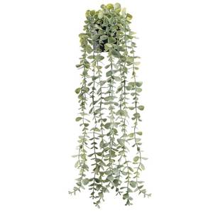 lot 2166 image: Der Rose 24 Fake Hanging Eucalyptus Plant for Bathroom Wall Art Decor