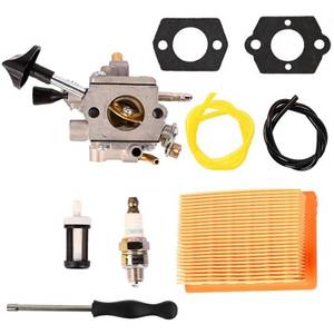 lot 2187 image: Getfarway Carburetor Kit 4283-120-0601 Compatible with STIHL BR800 BR800X Carb with Spark Plug Primer Bulb, Replace 4283 120 0601
