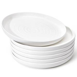 lot 7811 image: Sweese Porcelain Dinner Plates Set of 6, 10.5