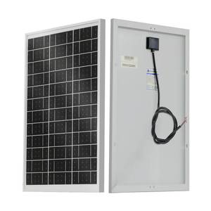 lot 7831 image: Eco-Worthy 25W 18V Monocrystalline Solar Panel