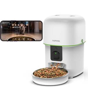 lot 7832 image: Yuposl Smart Pet Feeder with 1080P Camera
