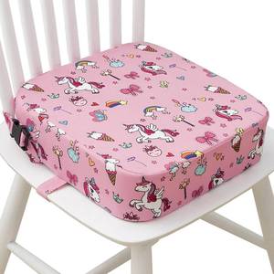 lot 7835 image: Eiury Toddler Booster Seat, Pink Unicorn
