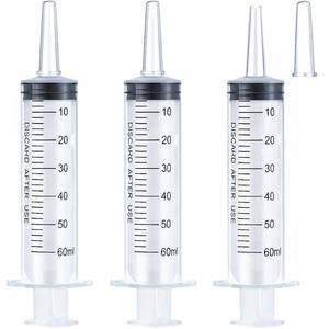lot 8158 image: HiMo 60ml Syringes with Caps 3-Pack