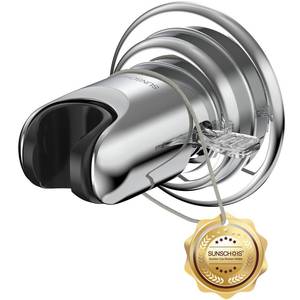 lot 8160 image: Sunschois Suction Cup Shower Head Holder