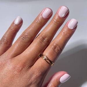 lot 8184 image: Glamnetic Press On Nails - Extra Short Velvet Pink 30 Pc