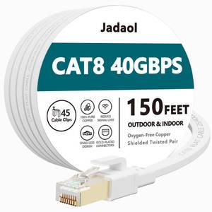 lot 8208 image: Jadaol Cat8 Ethernet Cable 150ft SFTP