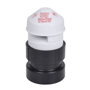 lot 8217 image: Oatey Sure-Vent 1.5-2 in. Air Admittance Valve 39019