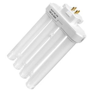 lot 8229 image: MyGift Fluorescent Light Bulb 27W 6500K GX10Q-4