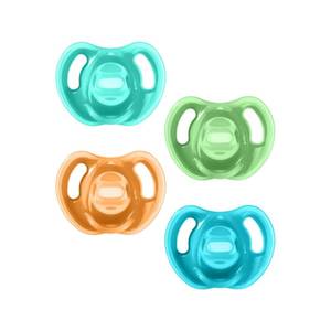 lot 8232 image: Tommee Tippee Silicone Pacifier 18-36 Months, Pack of 4