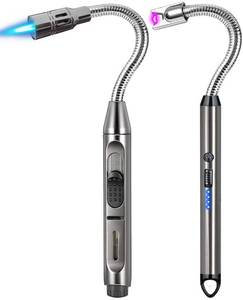 lot 8233 image: Laffizz 2-Pack Electric Arc & Butane Torch Lighters