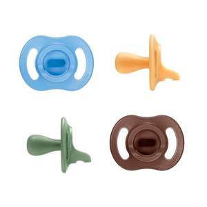 lot 8234 image: Tommee Tippee Ultra-Light Stay Put Silicone Pacifier 4-Pack