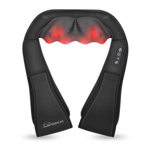 lot 9906 image: Shiatsu Neck & Shoulder Massager with Heat, Deep Tissue Back Massager