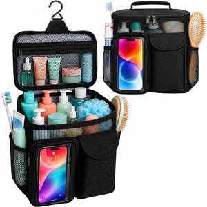 lot 9964 image: Dorm Room Essentials for Guys Girls, Quick Dry Mesh Shower Caddy Portable