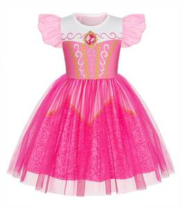 lot 10347 image: HenzWorld Toddler Halloween Costume Princess Dress for Girls Princess Dress for Toddler Girls 3T Halloween Cosplay Dresses Roses Princess Dressing up Age 3-4 Years, Roses