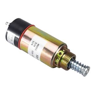 lot 10362 image: 125-5771 Fuel Shut Off Solenoid 9X5312 For Caterpillar 3114 3116 3126 Engine 2 Terminals 12VDC