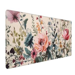 lot 10393 image: 35.4 x 15.7 in, Waterproof XXL Large Mouse Pad for Desk, Extended Keyboard Mouse Mat for Computer Office, Big Laptop Mouse pad, Gaming Pc-Weeds and Flowers