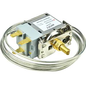 lot 10413 image: Refrigerator Freezer Thermostat WDF20-L with 59 Long Probe Universal Refrigerator Cold Control Thermostat Replacement Part for Fridge or Mini Fridge