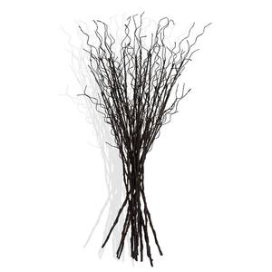 lot 10439 image: FLOERVE 12 Pcs Artificial Curly Willow Branches Brown Twig Stems for Vase Decor