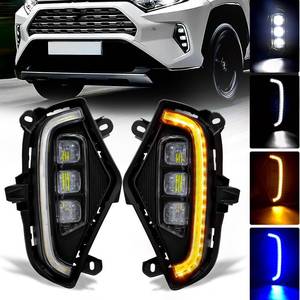 lot 11479 image: OKSIWA LED Fog Lights with DRL for Toyota RAV4 2019-2025