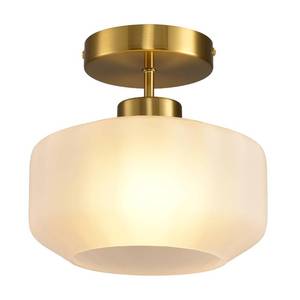 lot 11482 image: Semi-Flush Mount Ceiling Light Fixture