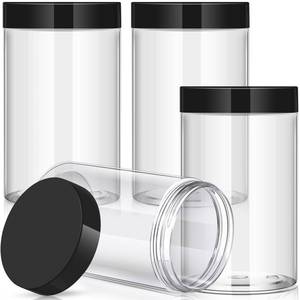 lot 11483 image: Patelai 4-Piece Wide-Mouth Plastic Container, 32 oz