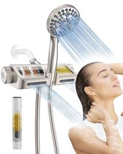 lot 11526 image: MakeFit Filtered Shower Head with Handheld Combo